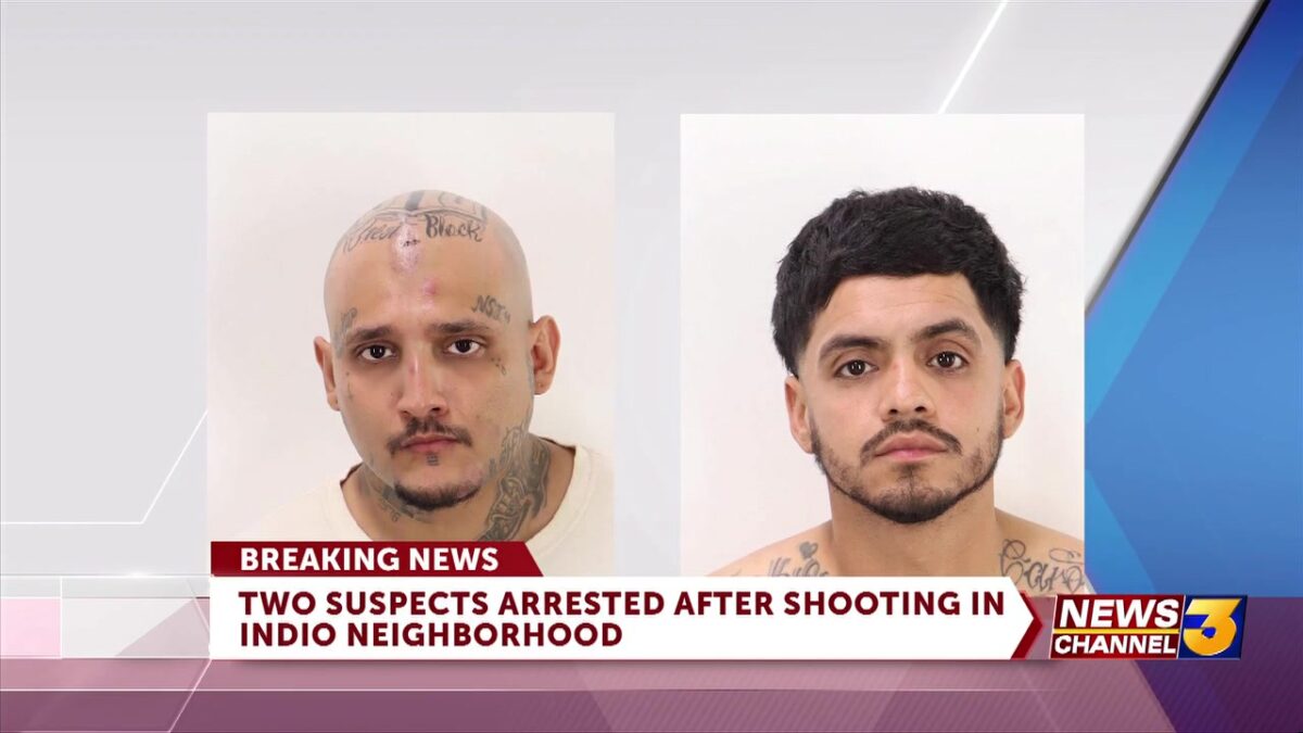Two arrested in Indio shootings that left three people injured