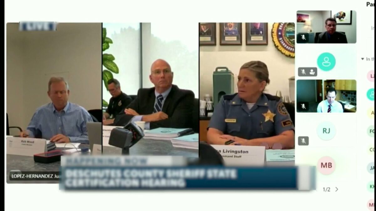 Badge at risk: State panel recommends lifetime certification ban of Deschutes County Sheriff Kent van der Kamp