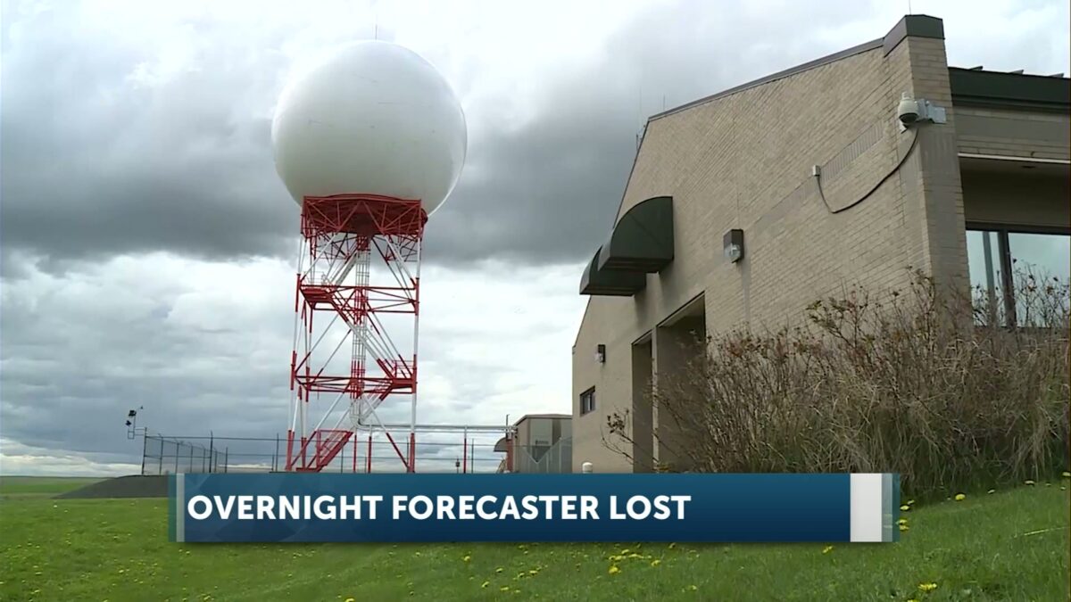 National Weather Service Pendleton office reportedly won’t have forecasters overnight due to budget cuts