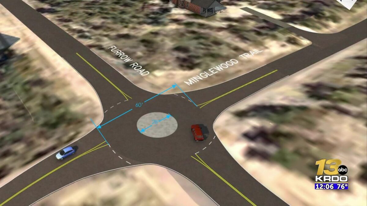 El Paso County to repave part of Furrow Road near Monument