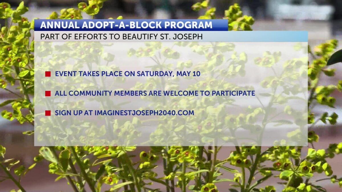 Community to participate in Adopt-a-Block program