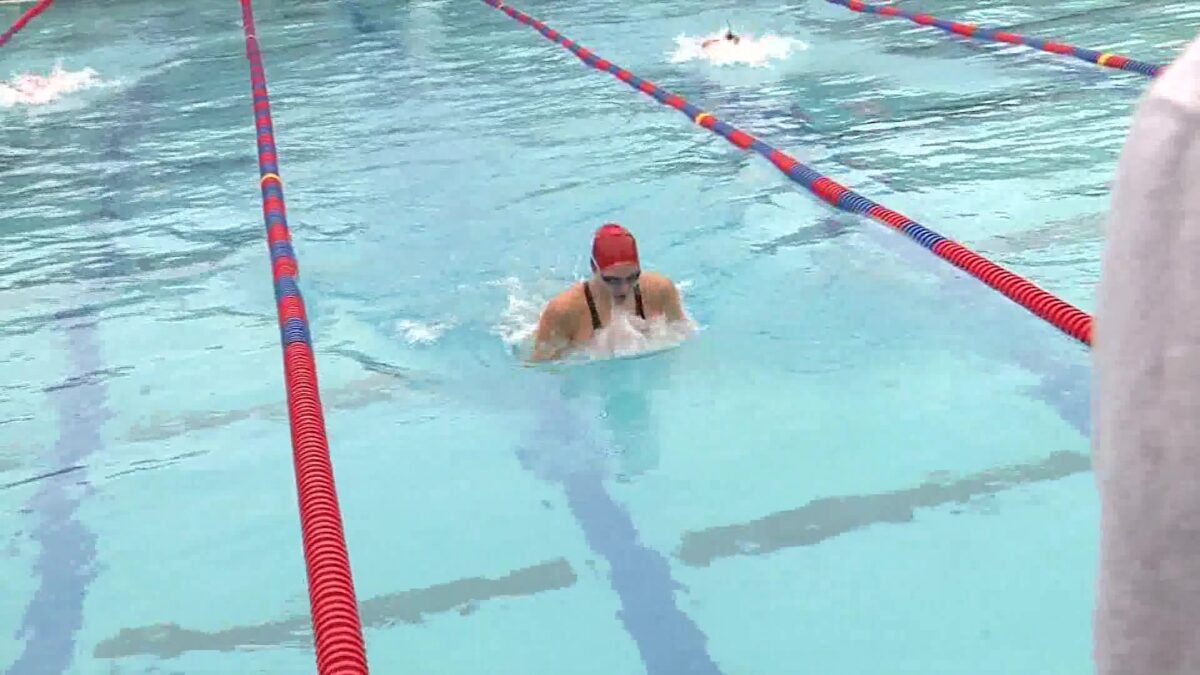 Records fall as Tallman and Steelman lead San Marcos to Channel League swim title