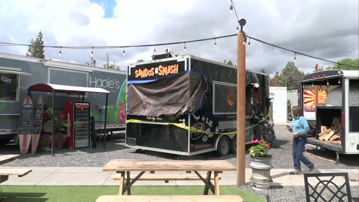 Popular Tumalo food truck deemed total loss after early-morning fire; cause apparently accidental