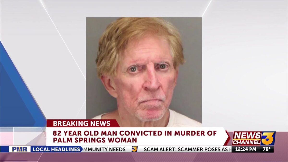 Senior convicted of killing 75-year-old woman in Palm Springs