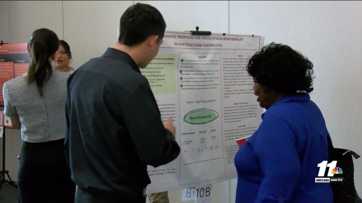 Hundreds of students presented in the Second Annual NAU Yuma Student Research Symposium