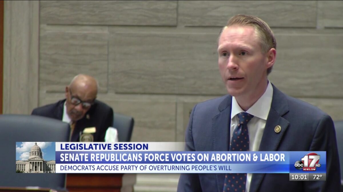 Missouri Senate uses rare move to approve abortion ballot measure