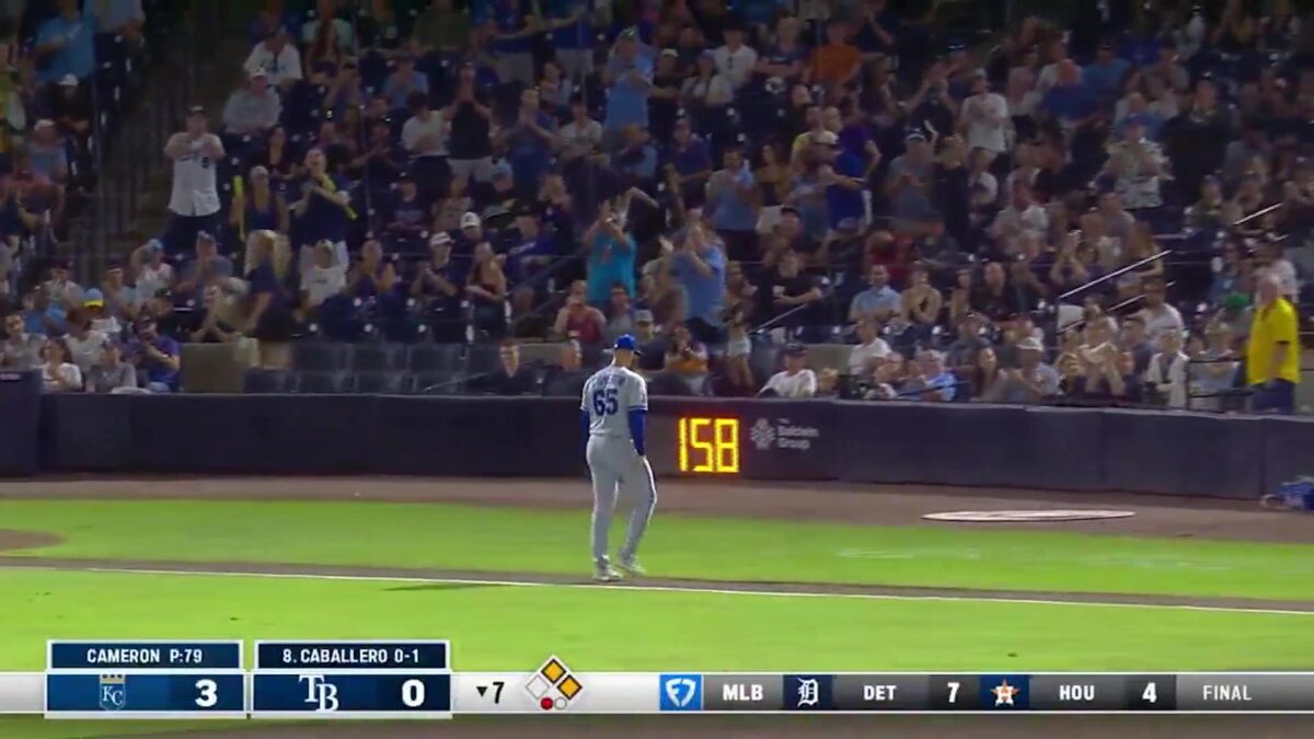 Noah Cameron to start for Royals against Cards