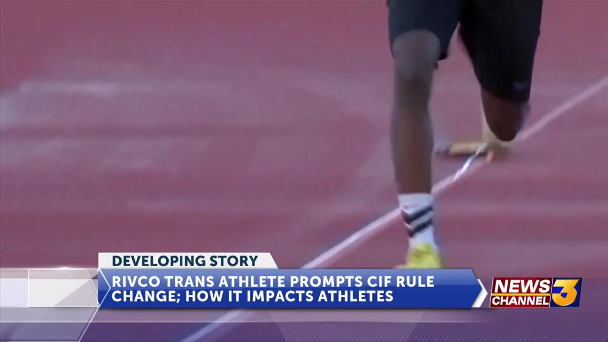 RivCo trans athlete prompts CIF rule change; local coach & health worker discuss impact to athletes