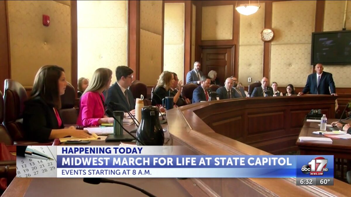 Midwest March for Life to begin at state Capitol Thursday