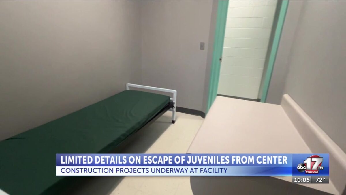 Juveniles who escaped from center this month climbed recreation area fence