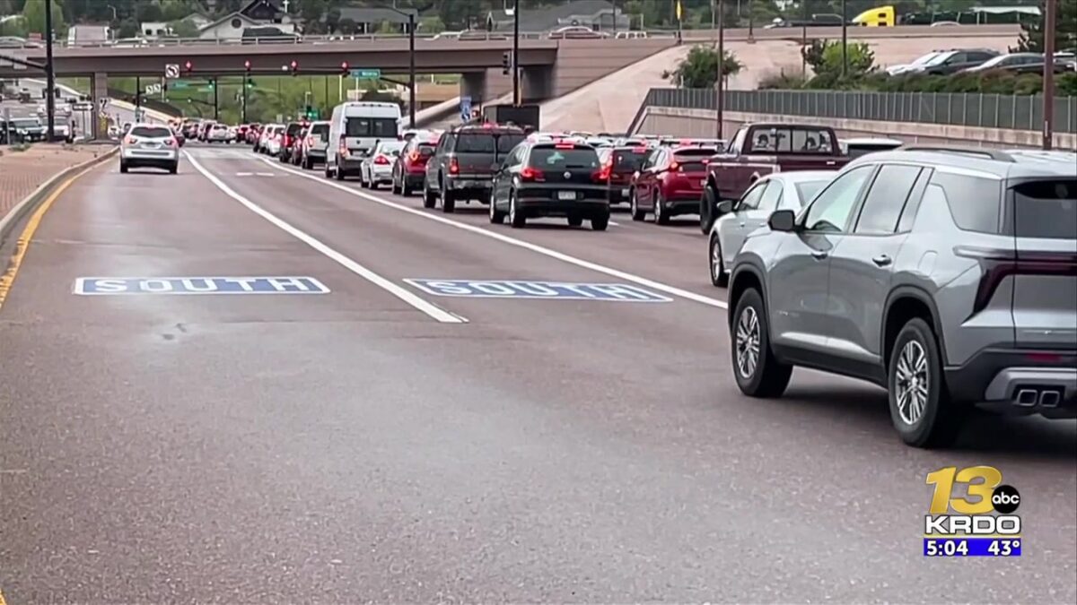 Project on Woodmen Road in Colorado Springs to improve traffic onto Interstate 25