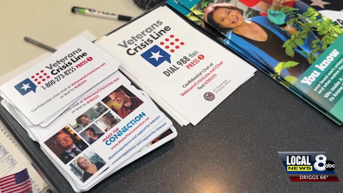 “You don’t have to suffer alone”: Local veterans raise awareness of mental health resources