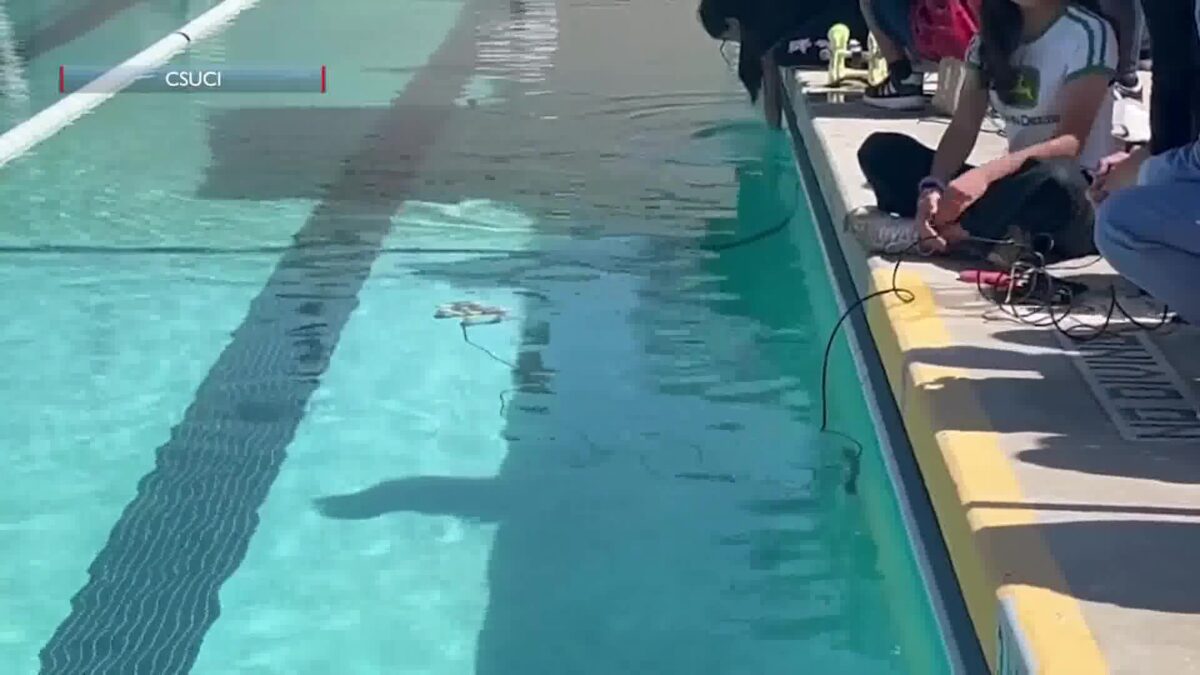 SeaPerch allows Kids in Santa Paula to Test Underwater Robot