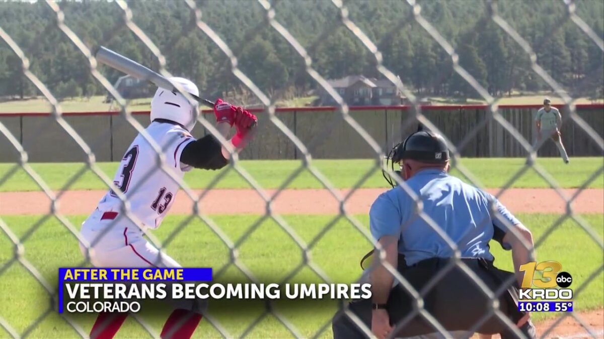 Non-profit striking out umpire shortage and helping local veterans all at once