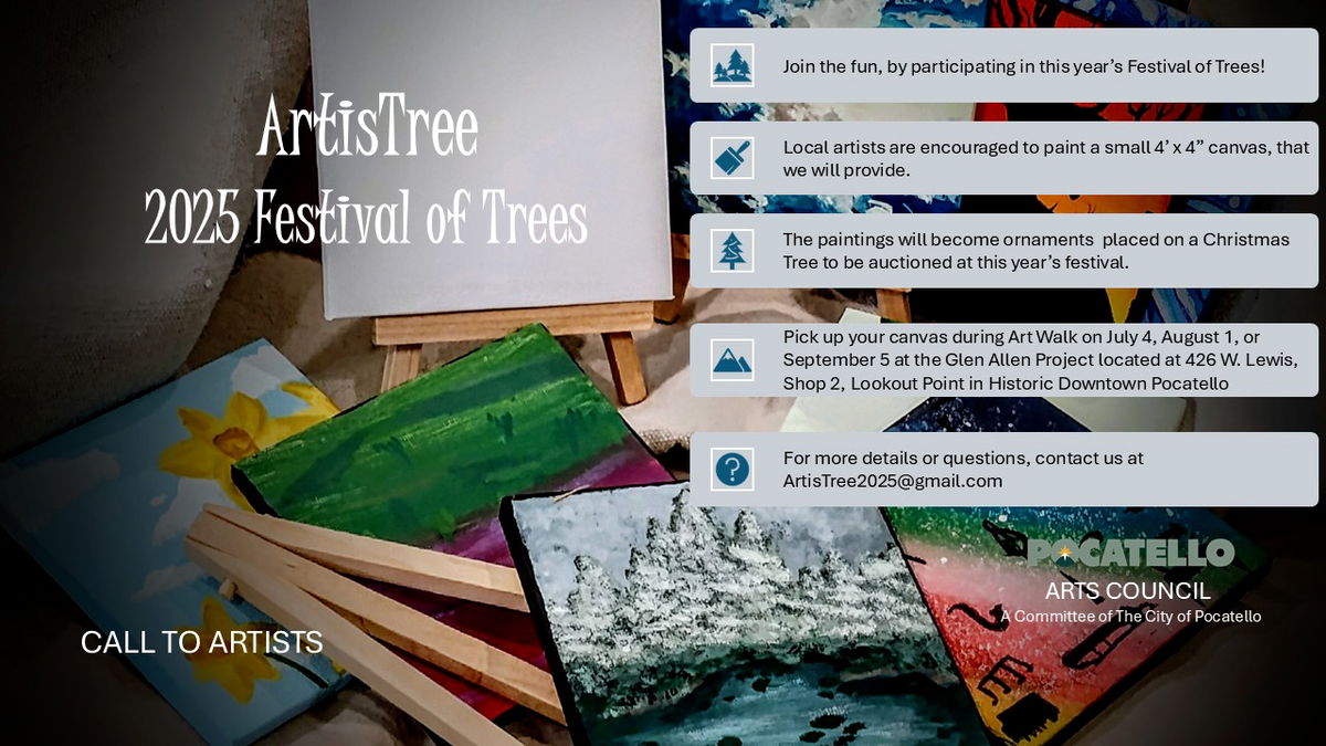 Call to artists: Put your art on display at Festival of Trees 2025