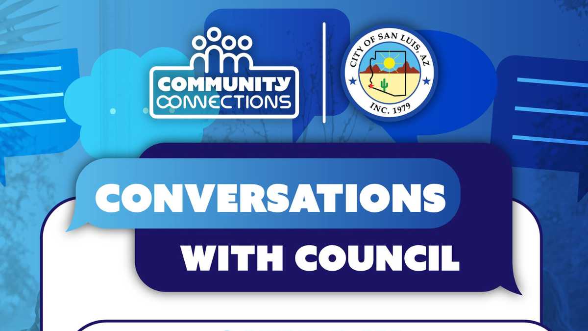 San Luis City Council invites locals to have a casual conversation with them