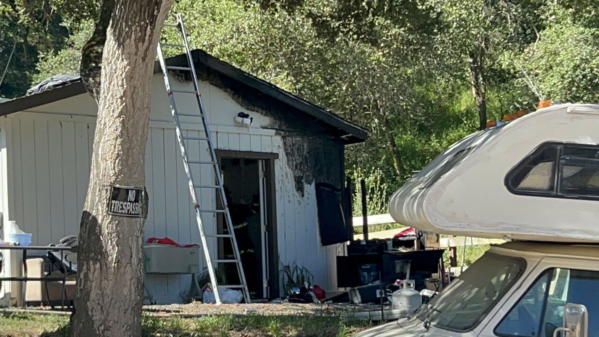 ADU fire in Prunedale Thursday morning