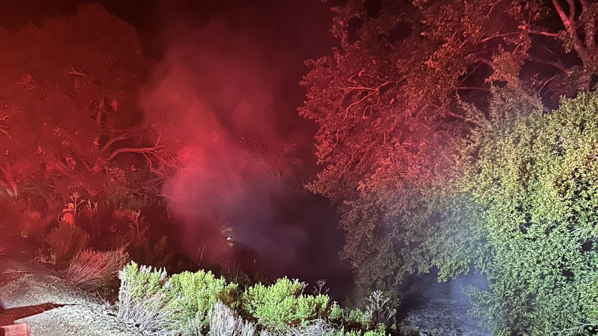 Crews put out vegetation fire near Nojoqui area north of Highway 1 early Saturday