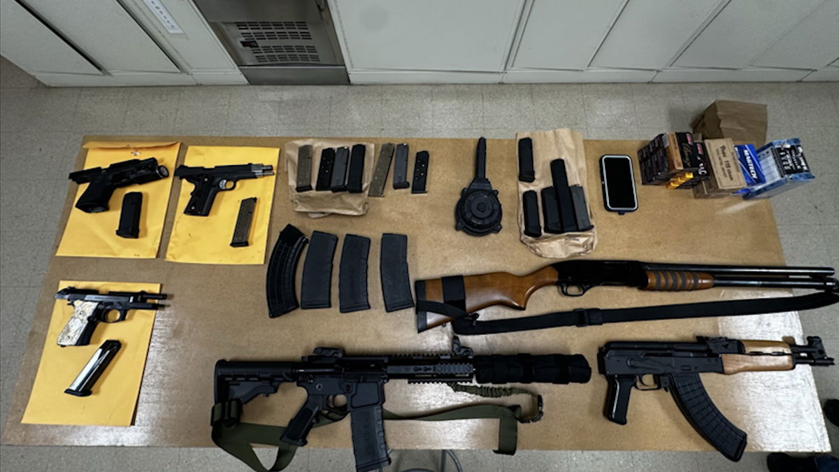 Illegal firearms recovered after search warrant service in Indio