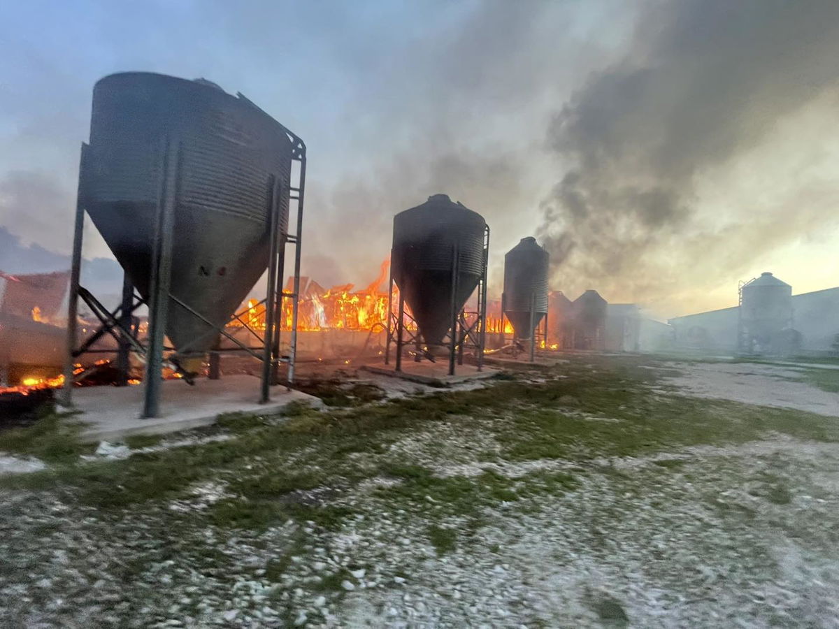 Saturday night fire engulfs hog barn in Montgomery County