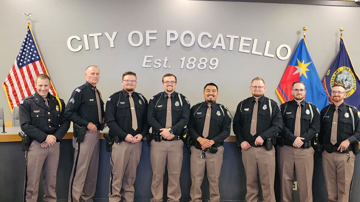 Pocatello Police Department welcomes new officers