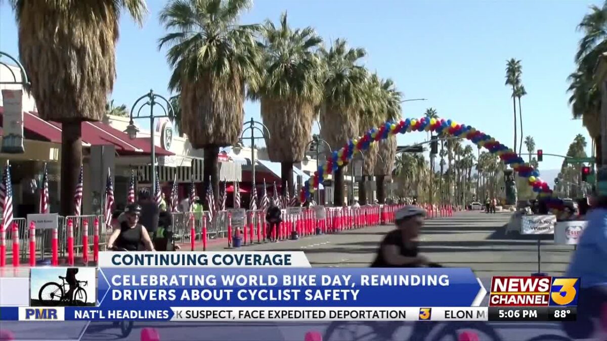 Coachella Valley celebrates World Bike Day