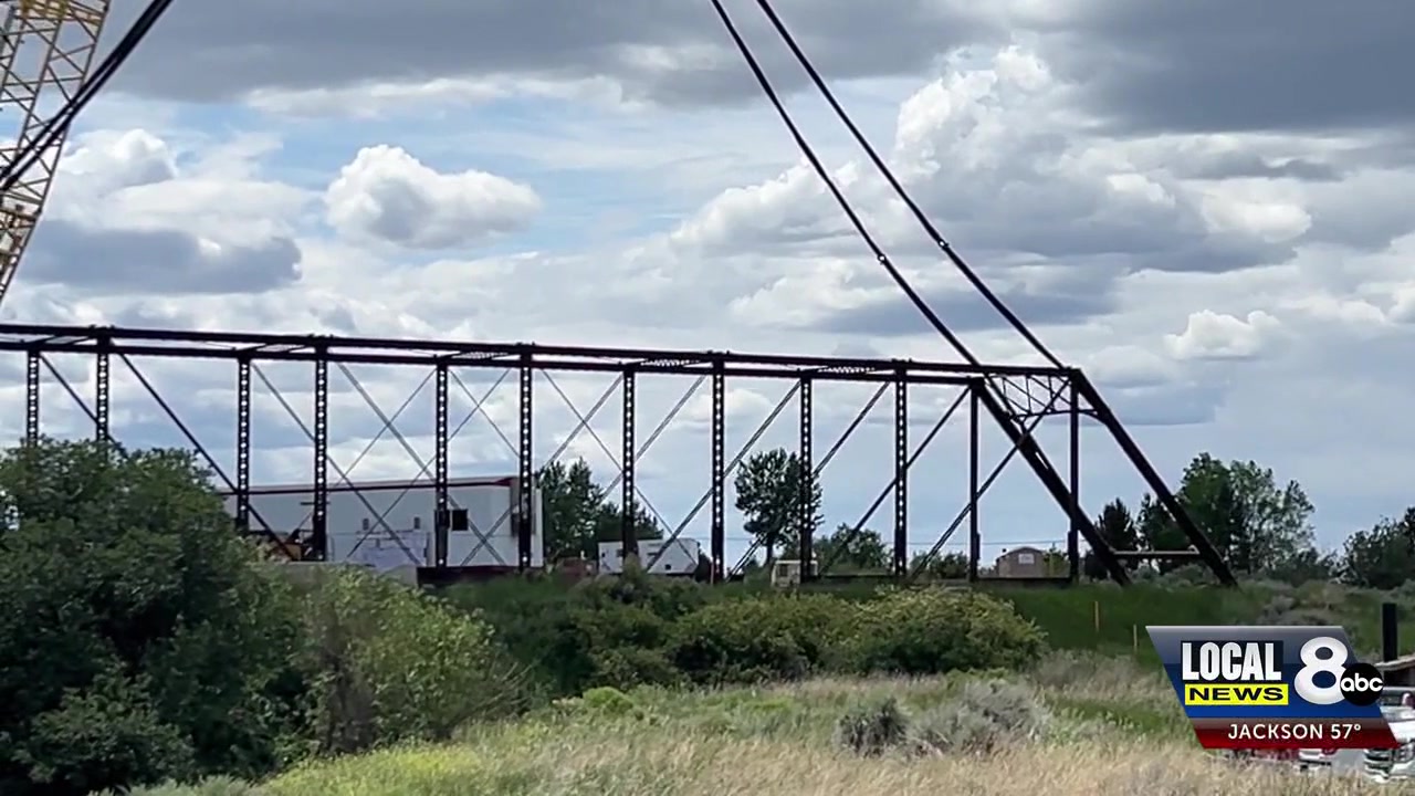 “End of an Era” Fremont county’s historic Fun Farm Bridge comes down