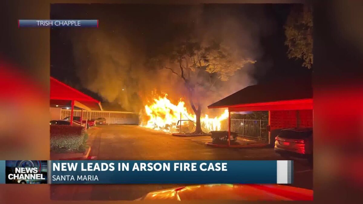Arson Investigation and Clean-Up Underway After Apartment Fire in Santa Maria
