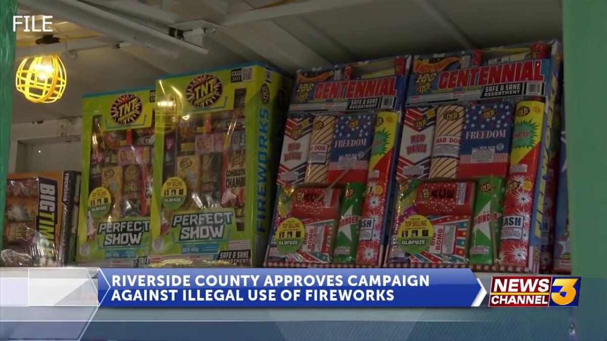 Board approves $100K campaign against illegal use of fireworks