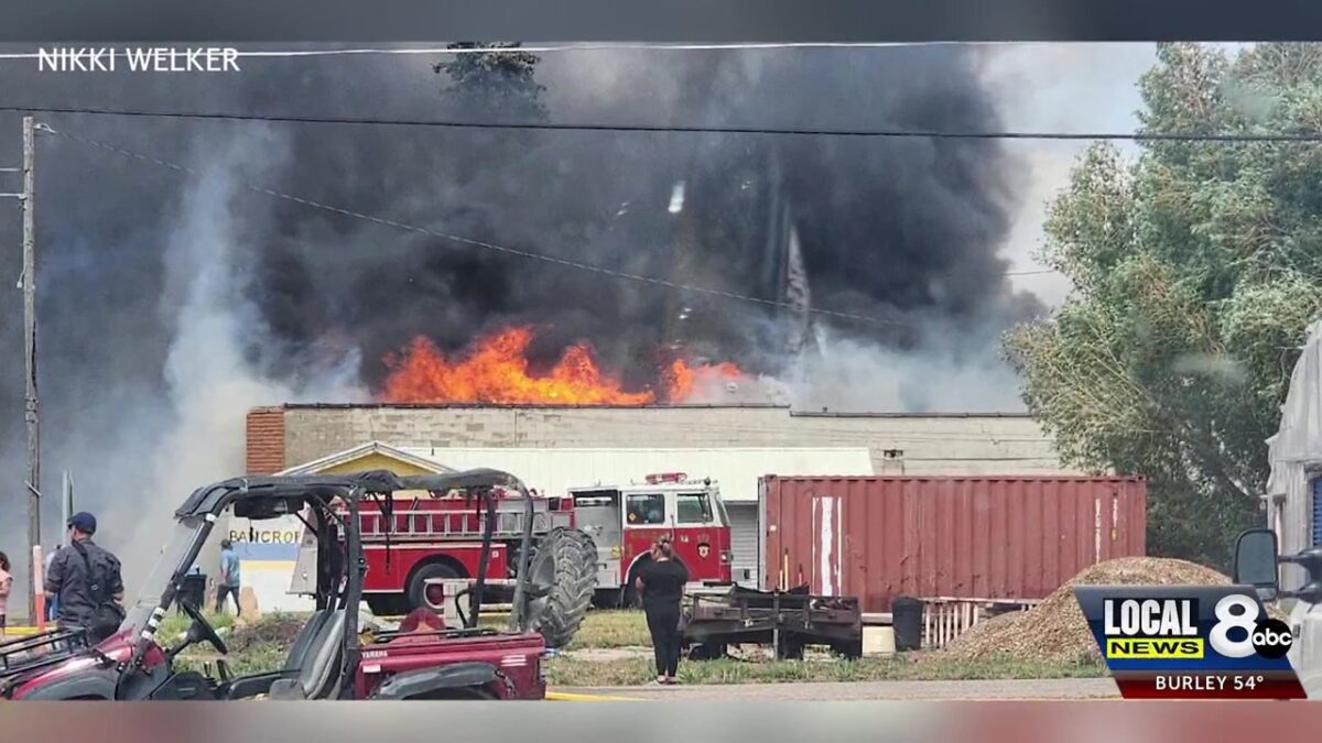 Bancroft structure fires contained; Crews remain on scene