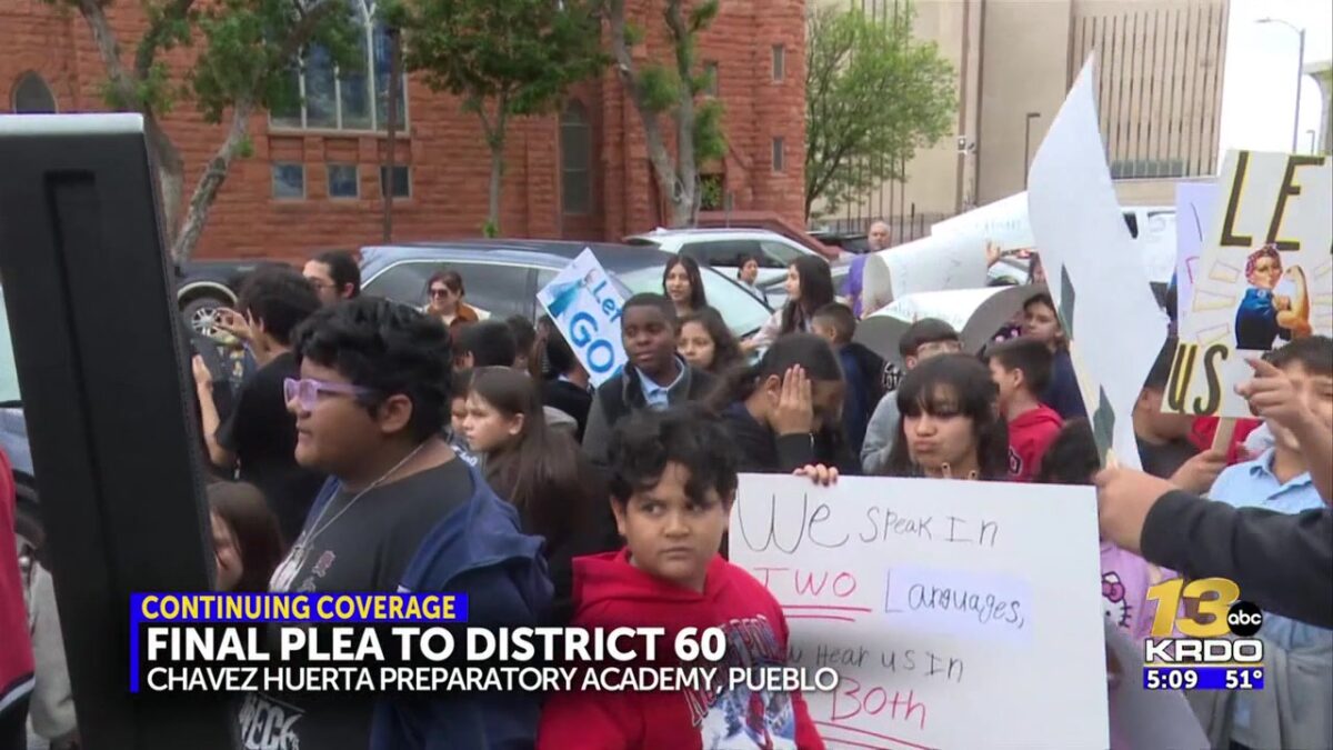 Chavez Huerta Preparatory Academy makes final pleas to District 60