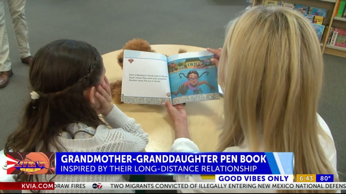 Grandmother-granddaughter duo separated by distance write new children’s book