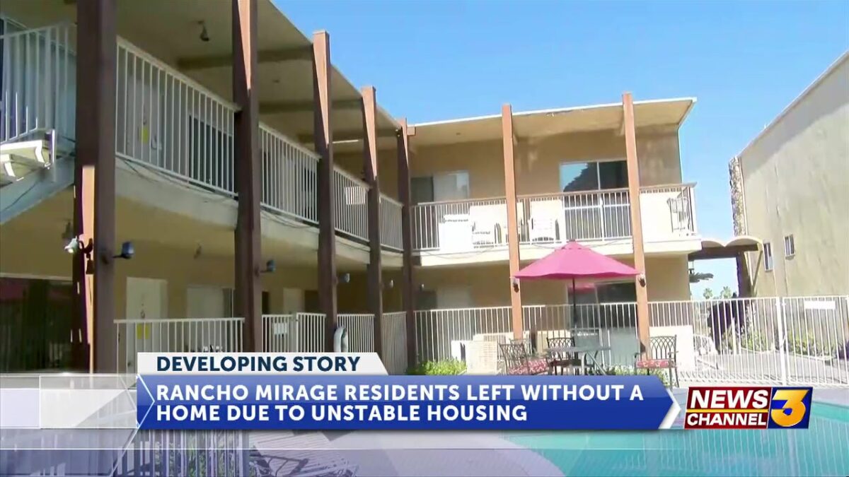Multiple families displaced after Rancho Mirage apartment deemed unsafe