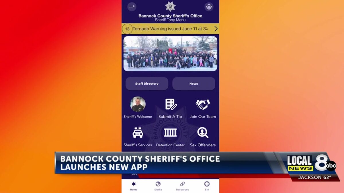 Bannock County Sheriff’s Office launches new mobile app to strengthen community connection