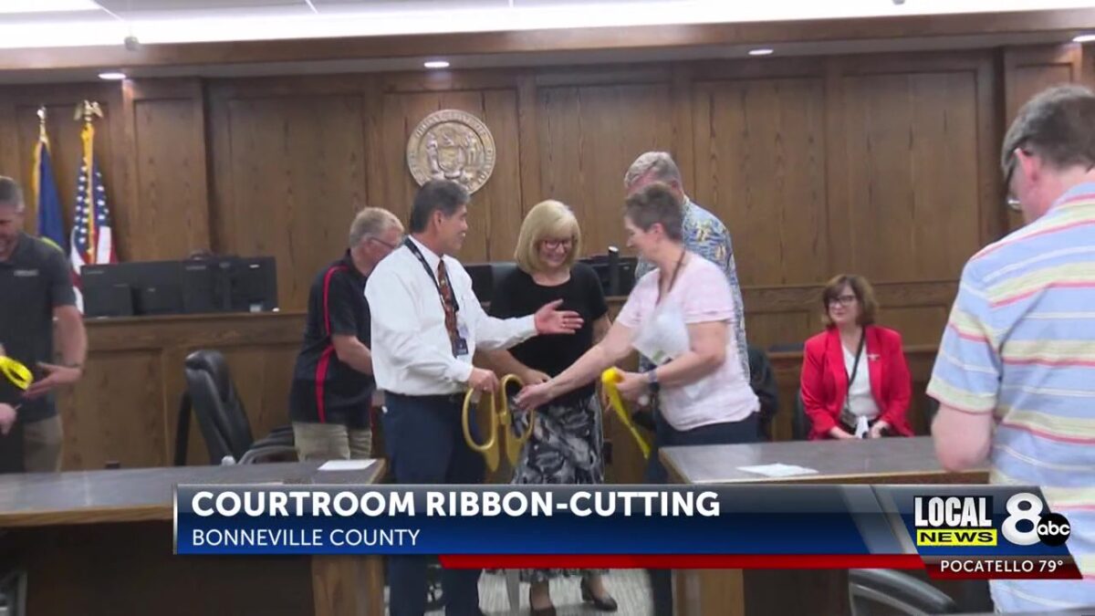 New courtroom unveiled at Bonneville County Courthouse to meet growing needs