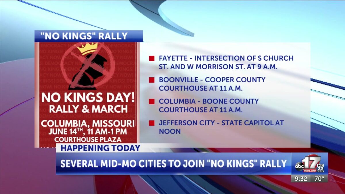Columbia ‘No Kings Rally’ to feature speakers and march Saturday