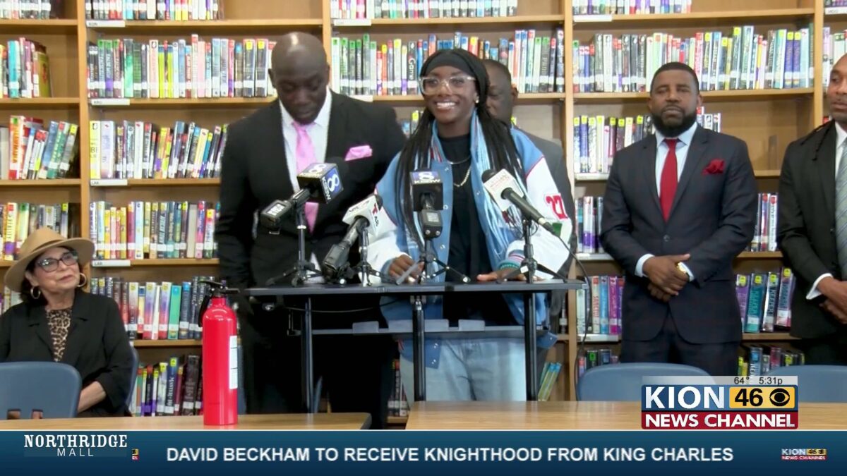 North Salinas High School shows Clara Adams support after post-race celebration controversy