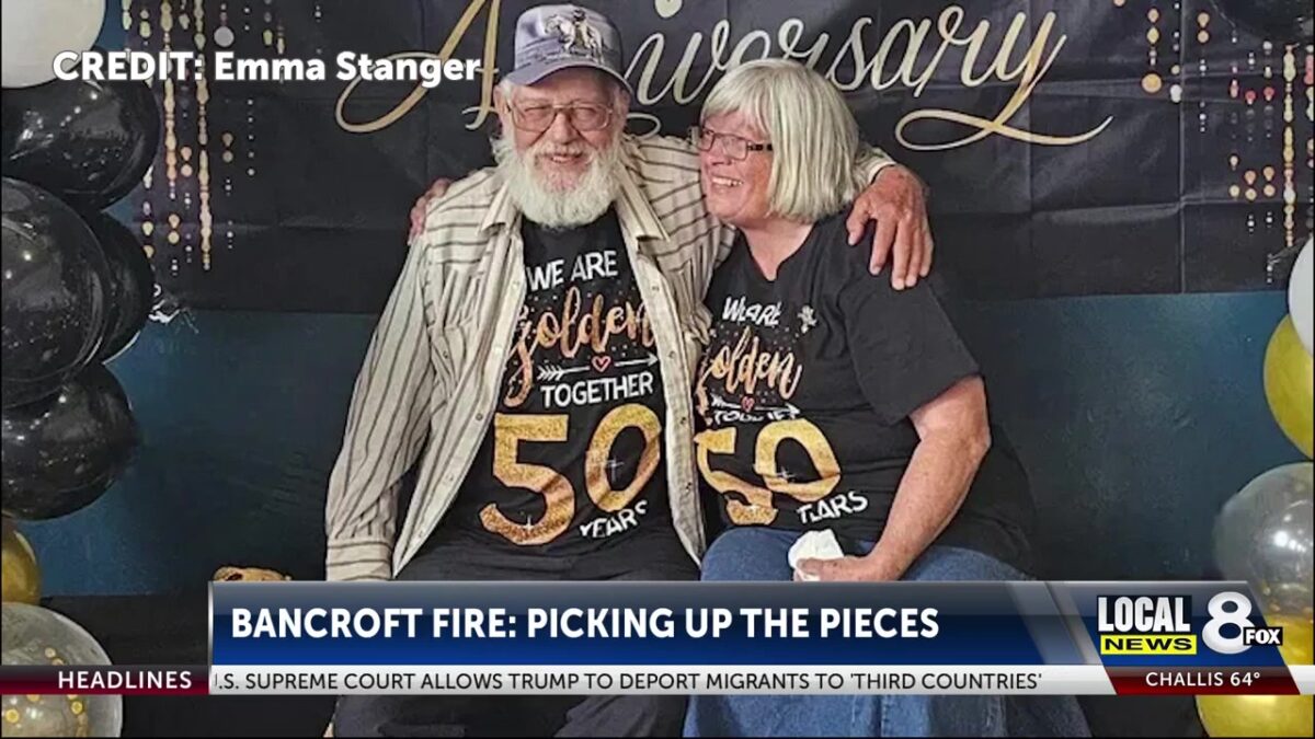 Couple picking up pieces after devastating Bancroft fire