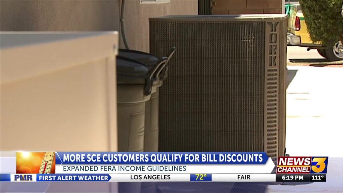 More SCE customers qualify for bill discounts with expanded FERA income guidelines