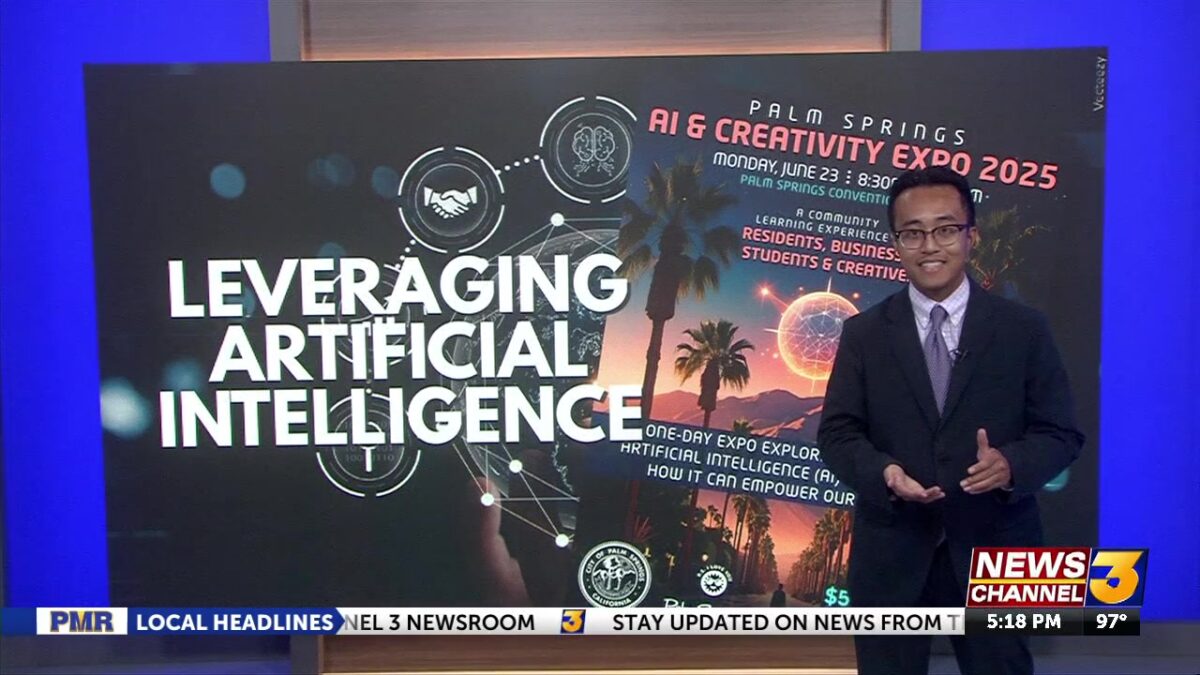 Artificial Intelligence and Creativity Expo offers inside look at push to make the Coachella Valley a hub for AI