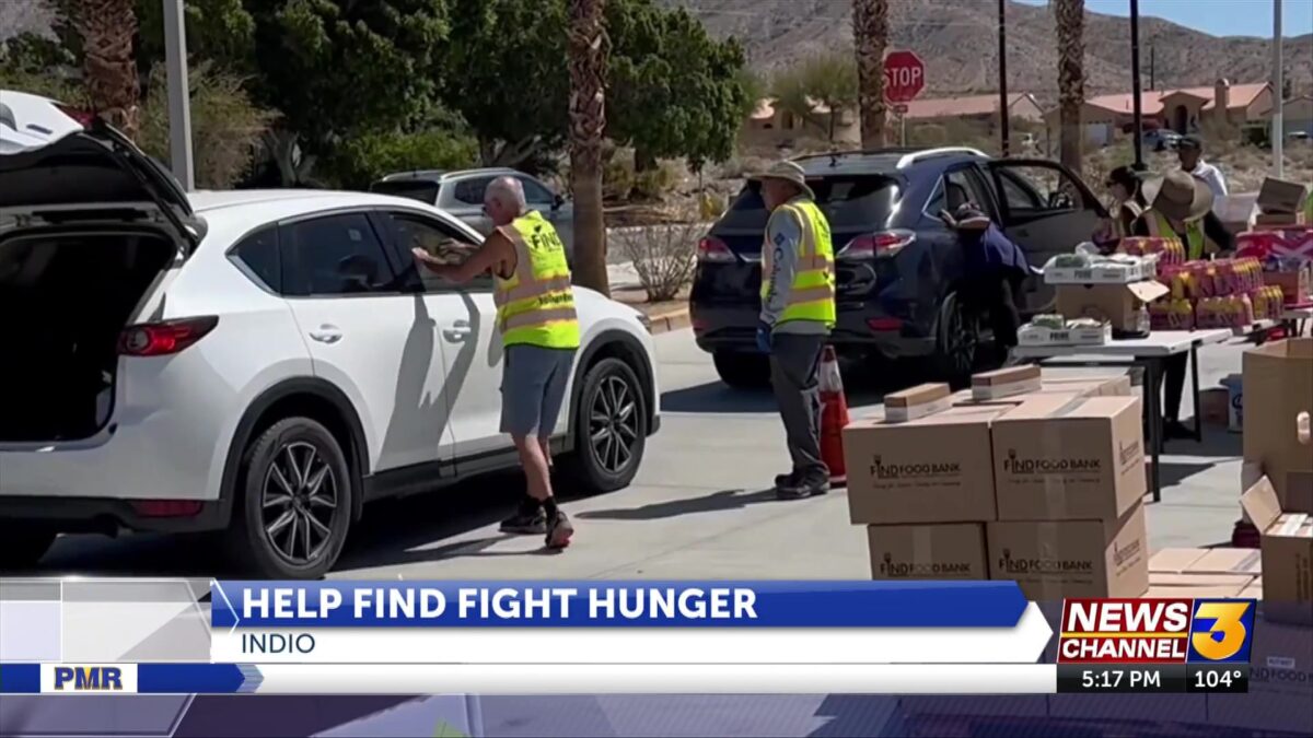 FIND Food Bank experiencing higher need for food donations and volunteers in the summer months