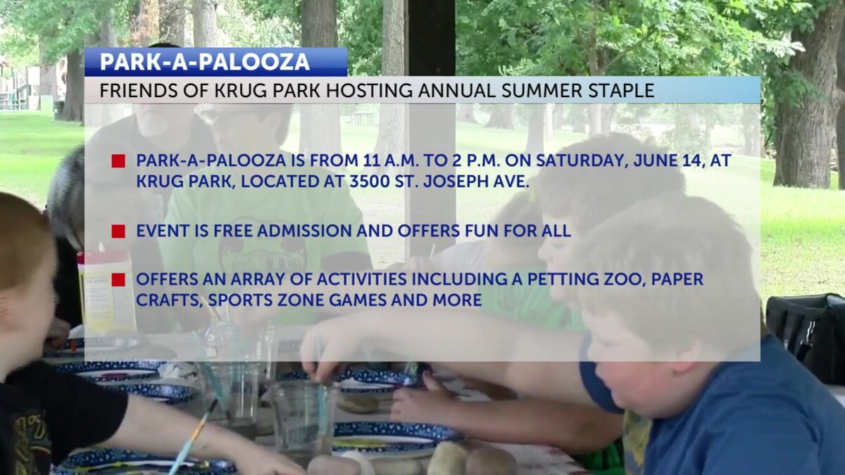 Friends of Krug Park to host Park-a-Palooza