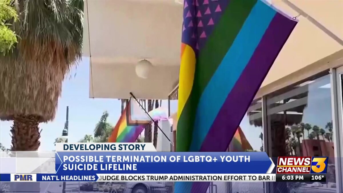 Experts discuss mental health following possible termination of LGBTQ+ youth suicide lifeline