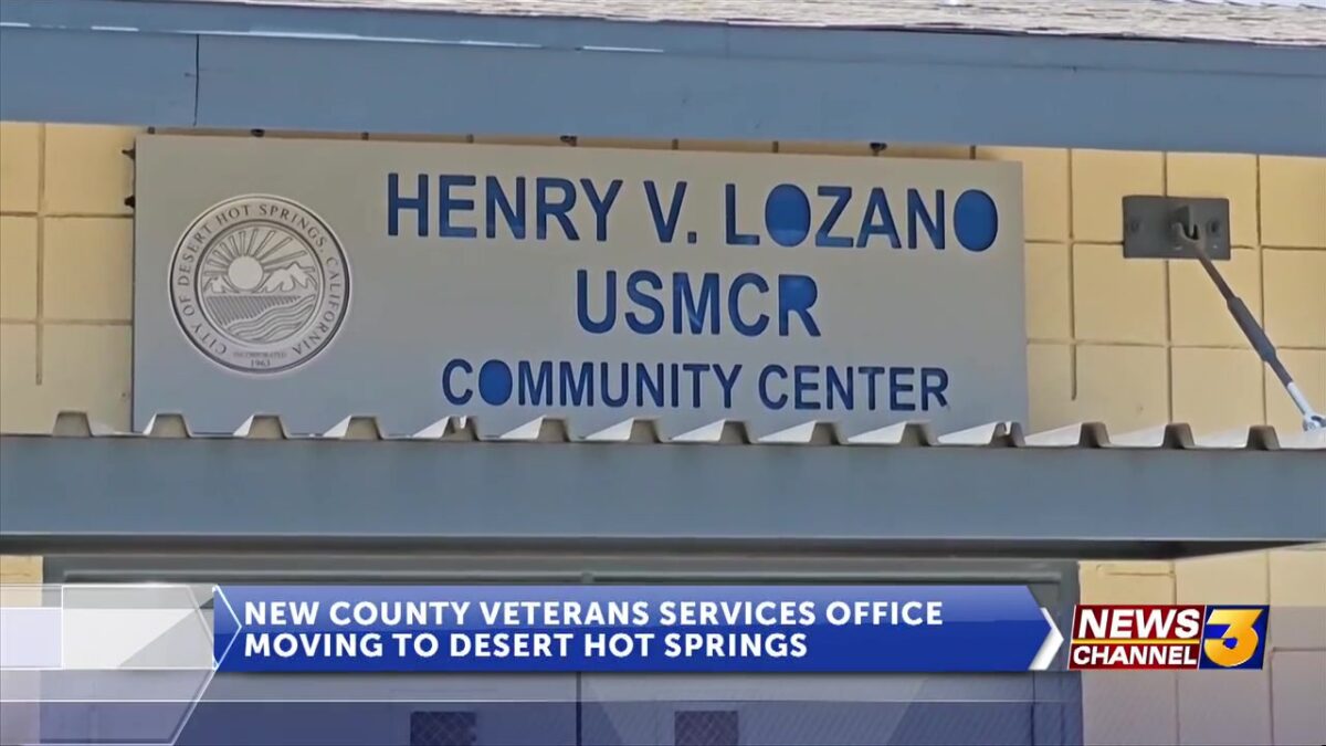 Riverside County Veterans Services relocating Indio office to Desert Hot Springs July 1st