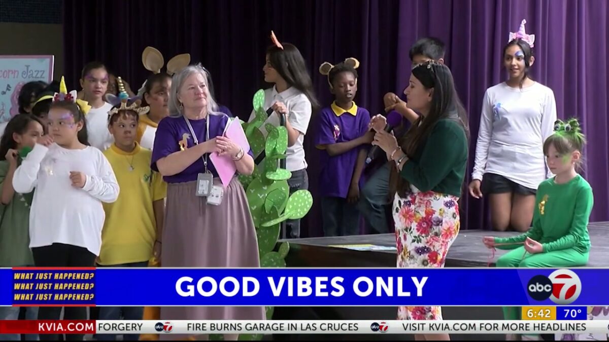 Good Vibes Only: Cooley Elementary students bring children’s book to life