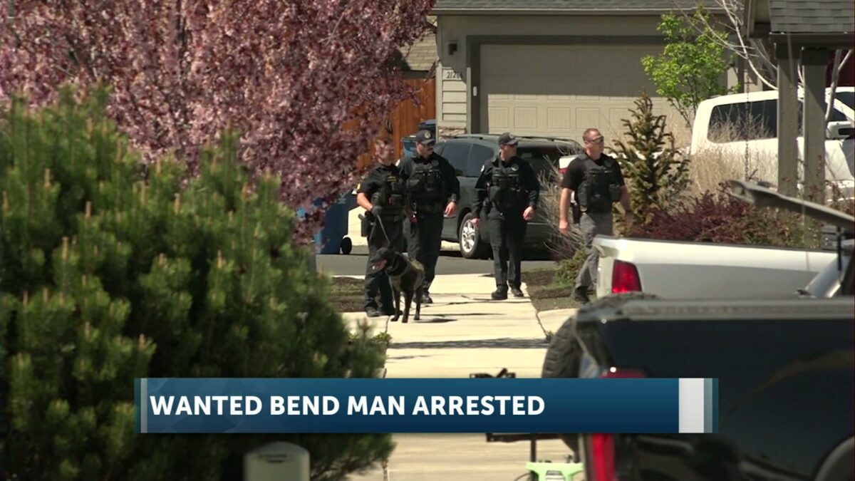 Bend fugitive who eluded police in April manhunt caught after Walmart shoplifting incident