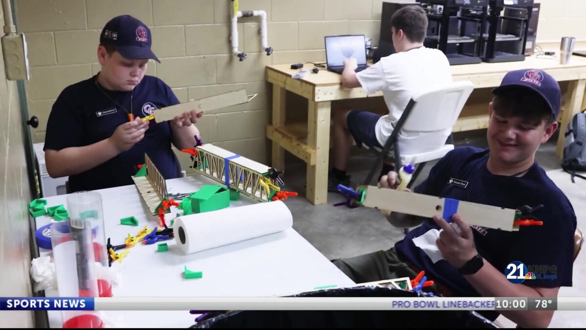 Camp Geiger debuts all-new invention scouts program