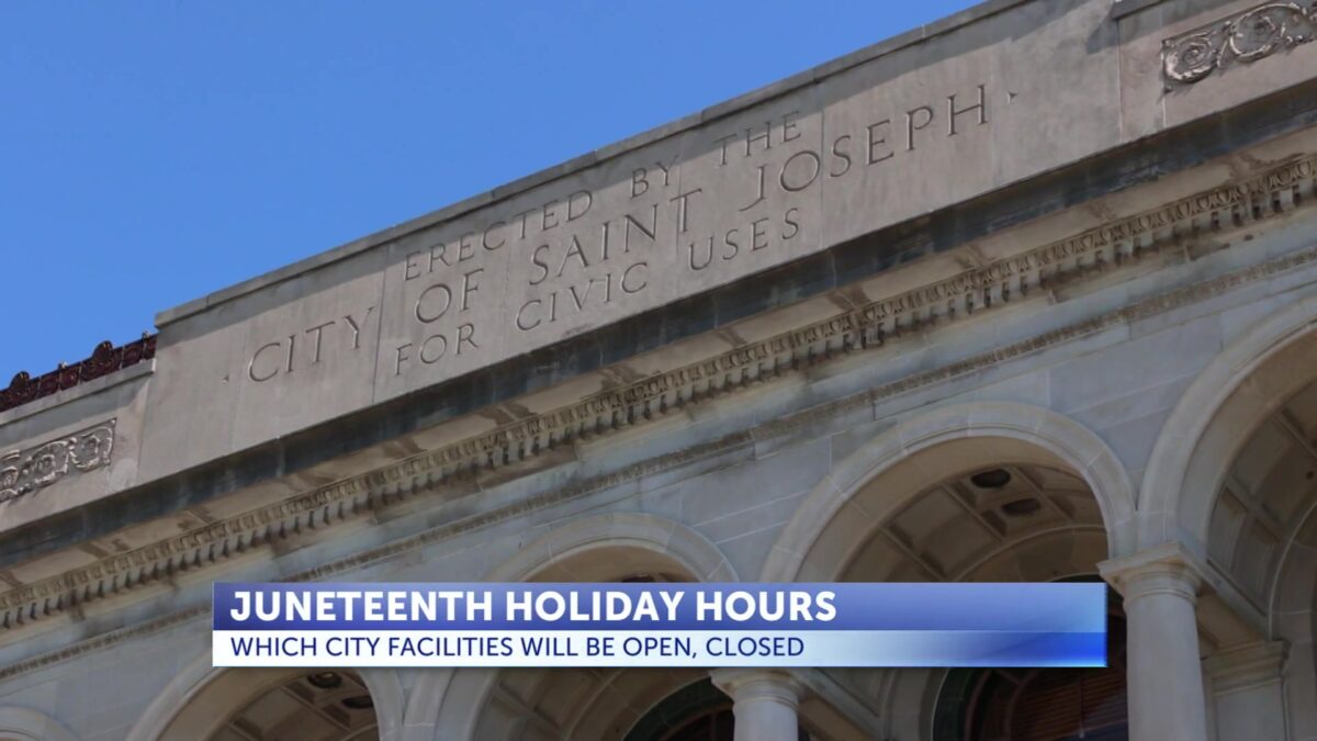 City announces facility hours in observance of Juneteenth
