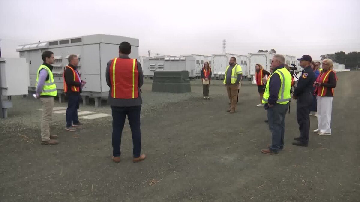 New Nipomo battery plant owner provides tour of facility