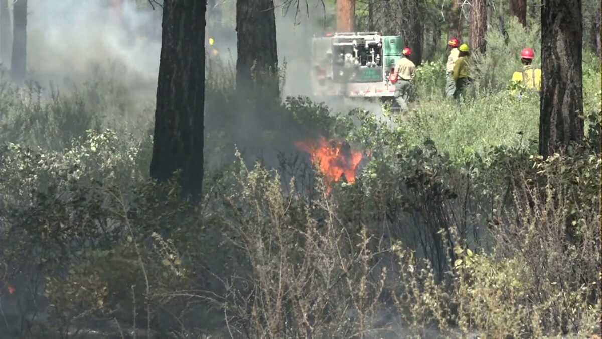 Prescribed burn season in Central Oregon could be over soon